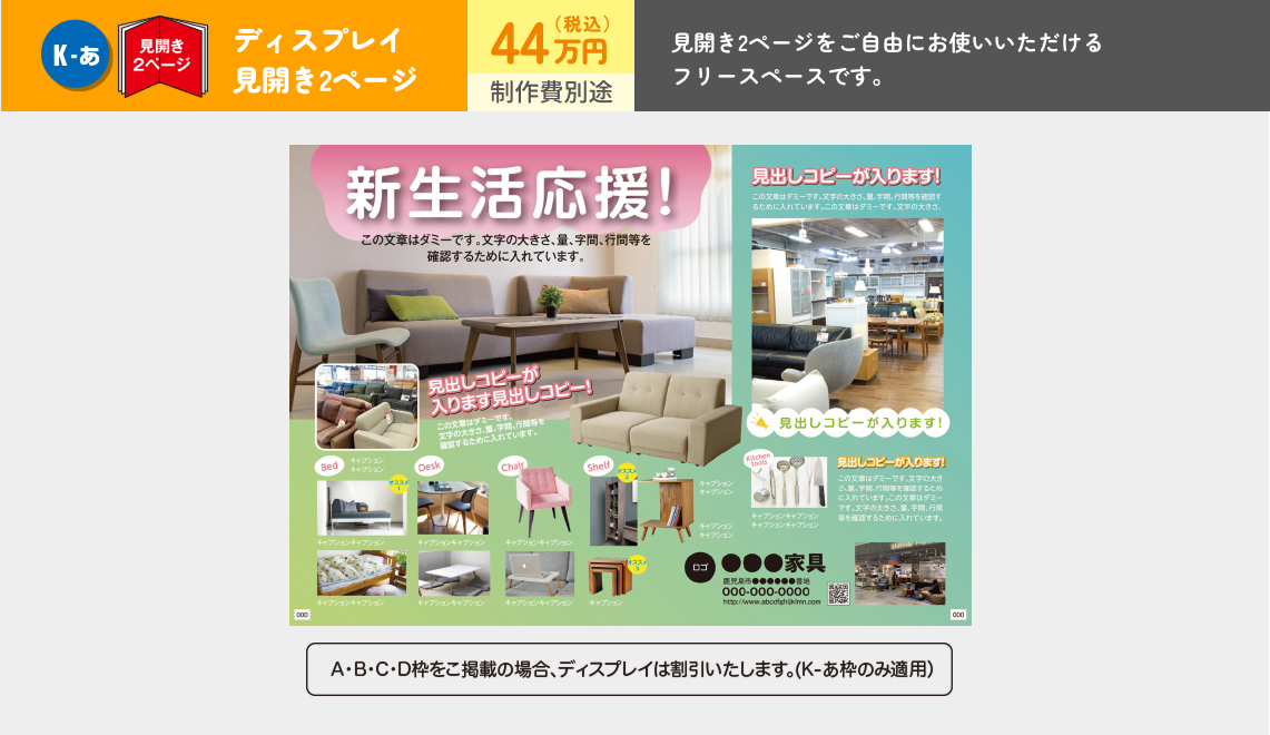 一般広告枠のご紹介
